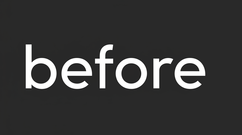 Before treatment