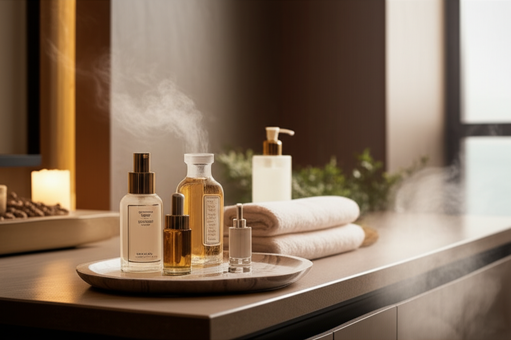 Luxury skincare treatment